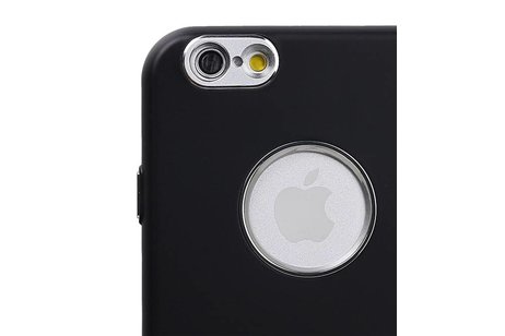 BAOHU Design TPU Hoesje - Hoesje Geschikt voor iPhone 6 / 6s Zwart