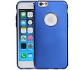 BAOHU Design TPU Hoesje - Hoesje Geschikt voor iPhone 6 / 6s Blauw