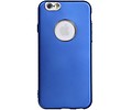 BAOHU Design TPU Hoesje - Hoesje Geschikt voor iPhone 6 / 6s Blauw