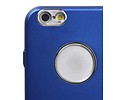 BAOHU Design TPU Hoesje - Hoesje Geschikt voor iPhone 6 / 6s Blauw