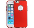 BAOHU Design TPU Hoesje - Hoesje Geschikt voor iPhone 6 / 6s Rood