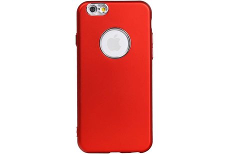 BAOHU Design TPU Hoesje - Hoesje Geschikt voor iPhone 6 / 6s Rood