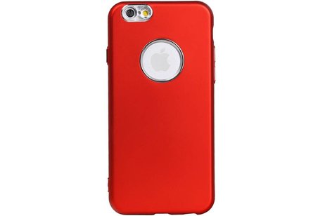 Design TPU Hoesje voor iPhone 6 / 6s Rood