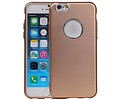 BAOHU Design TPU Hoesje - Hoesje Geschikt voor iPhone 6 / 6s Goud