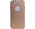 Design TPU Hoesje voor iPhone 6 / 6s Goud