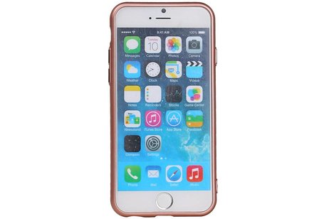 BAOHU Design TPU Hoesje - Hoesje Geschikt voor iPhone 6 / 6s Roze