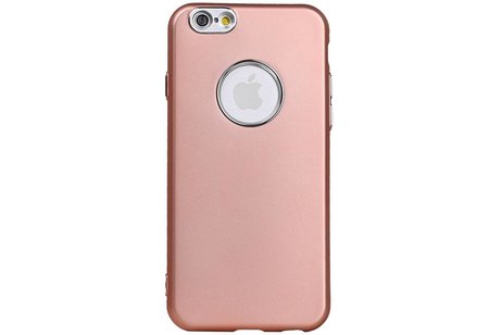 BAOHU Design TPU Hoesje - Hoesje Geschikt voor iPhone 6 / 6s Roze