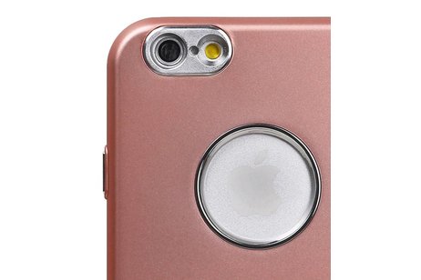 BAOHU Design TPU Hoesje - Hoesje Geschikt voor iPhone 6 / 6s Roze
