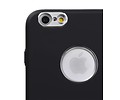 BAOHU Design TPU Hoesje - Hoesje Geschikt voor iPhone 6 / 6s Plus Zwart