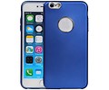 BAOHU Design TPU Hoesje - Hoesje Geschikt voor iPhone 6 / 6s Plus Blauw