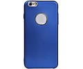 BAOHU Design TPU Hoesje - Hoesje Geschikt voor iPhone 6 / 6s Plus Blauw
