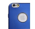 BAOHU Design TPU Hoesje - Hoesje Geschikt voor iPhone 6 / 6s Plus Blauw