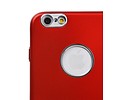 BAOHU Design TPU Hoesje - Hoesje Geschikt voor iPhone 6 / 6s Plus Rood