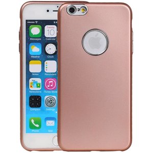 BAOHU Design TPU Hoesje - Hoesje Geschikt voor iPhone 6 / 6s Plus Roze