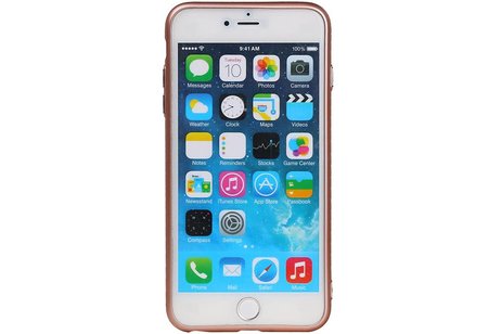 BAOHU Design TPU Hoesje - Hoesje Geschikt voor iPhone 6 / 6s Plus Roze