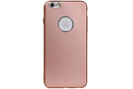 BAOHU Design TPU Hoesje - Hoesje Geschikt voor iPhone 6 / 6s Plus Roze