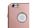 BAOHU Design TPU Hoesje - Hoesje Geschikt voor iPhone 6 / 6s Plus Roze