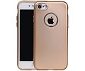 BAOHU Design TPU Hoesje - Hoesje Geschikt voor iPhone 7 / 8 Goud