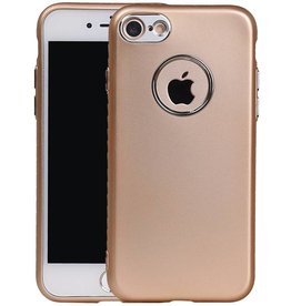 BAOHU Design TPU Hoesje voor iPhone 7 / 8 Goud