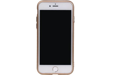 BAOHU Design TPU Hoesje - Hoesje Geschikt voor iPhone 7 / 8 Goud