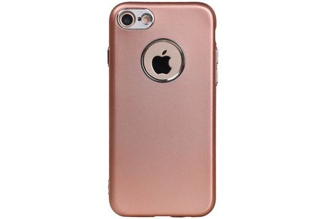 BAOHU Design TPU Hoesje - Hoesje Geschikt voor iPhone 7 / 8 Roze