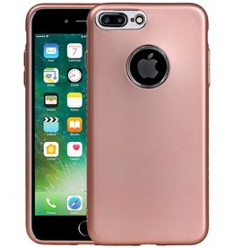 BAOHU Design TPU Hoesje voor iPhone 7 Plus / 8 Plus Roze