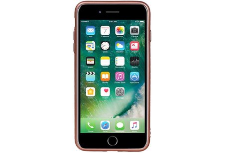 Design TPU Hoesje voor iPhone 7 Plus / 8 Plus Roze