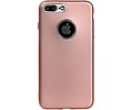 BAOHU Design TPU Hoesje - Hoesje Geschikt voor iPhone 7 Plus / 8 Plus Roze
