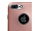 BAOHU Design TPU Hoesje - Hoesje Geschikt voor iPhone 7 Plus / 8 Plus Roze
