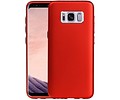 BAOHU Design TPU Hoesje - Hoesje Geschikt voor Samsung Galaxy S8 Rood