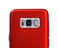 BAOHU Design TPU Hoesje - Hoesje Geschikt voor Samsung Galaxy S8 Rood