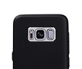 BAOHU Design TPU Hoesje - Hoesje Geschikt voor Samsung Galaxy S8 Plus Zwart