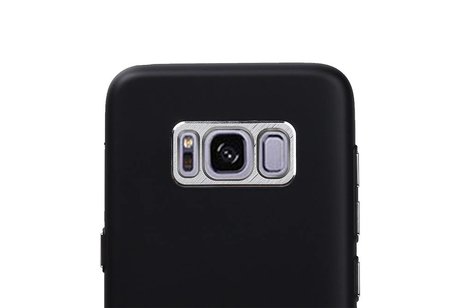 BAOHU Design TPU Hoesje - Hoesje Geschikt voor Samsung Galaxy S8 Plus Zwart