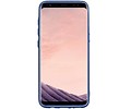 BAOHU Design TPU Hoesje - Hoesje Geschikt voor Samsung Galaxy S8 Plus Blauw