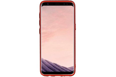 Design TPU Hoesje voor Galaxy S8 Plus Rood