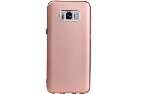 BAOHU Design TPU Hoesje - Hoesje Geschikt voor Samsung Galaxy S8 Plus Roze