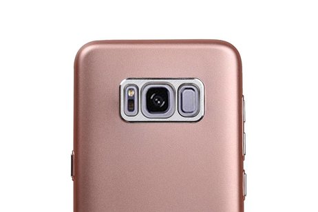 BAOHU Design TPU Hoesje - Hoesje Geschikt voor Samsung Galaxy S8 Plus Roze