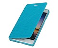 Easy TPU Booktype hoesje voor Huawei Ascend P6 Turquoise