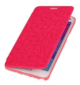 Easy Booktype hoesje voor Galaxy Note 4 N910F Roze