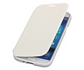 BAOHU Easy Booktype hoesje Geschikt voor Samsung Galaxy S4 i9500 Wit