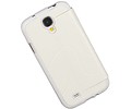 BAOHU Easy Booktype hoesje Geschikt voor Samsung Galaxy S4 i9500 Wit