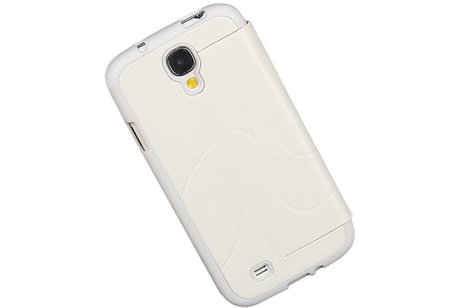 BAOHU Easy Booktype hoesje Geschikt voor Samsung Galaxy S4 i9500 Wit