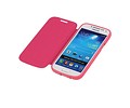 Easy Booktype hoesje voor Galaxy S4 mini i9190 Roze