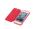 Easy Booktype hoesje voor iPhone 5 / 5S Roze