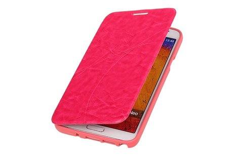 Easy Booktype hoesje voor Galaxy Grand 2 SM-G7106 Roze