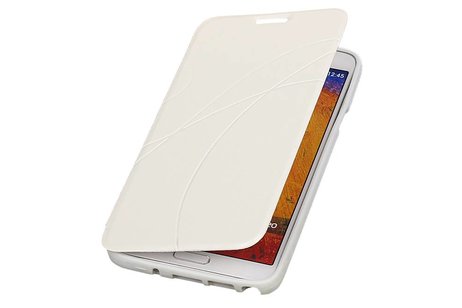 Easy Booktype hoesje voor Galaxy Grand 2 SM-G7106 Wit