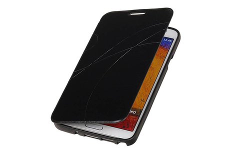 BAOHU Easy Booktype hoesje Geschikt voor Samsung Galaxy Grand 2 SM-G7106 Zwart