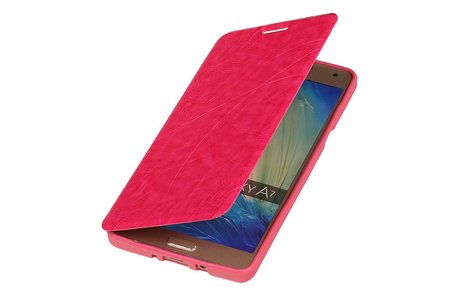 Easy Booktype hoesje voor Galaxy A7 Roze