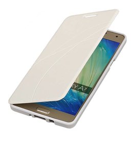 Easy Booktype hoesje voor Samsung Galaxy A7 Wit