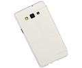 Easy Booktype hoesje voor Galaxy A7 Wit